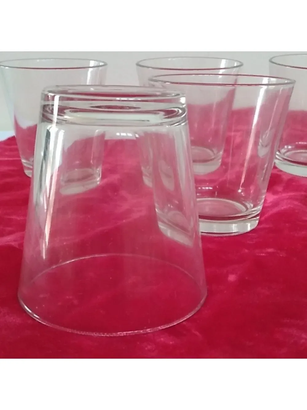 D- Set of 6 Juice Glasses